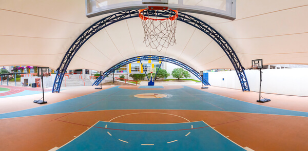 Cancha de Basketball del Colegio Internacional Terranova